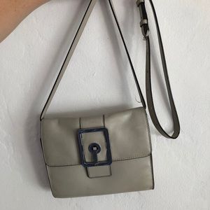 Rebecca Minkoff Leather Crossbody Bag - Grey